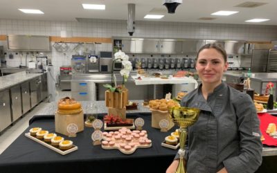 Coralie Bosch 3e meilleure Apprentie de France en pâtisserie